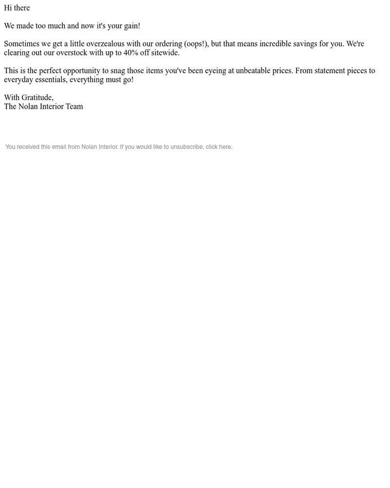 Screenshot of email with subject /media/emails/we-made-too-much-save-up-to-40-1412ef-cropped-313bb9dd.jpg