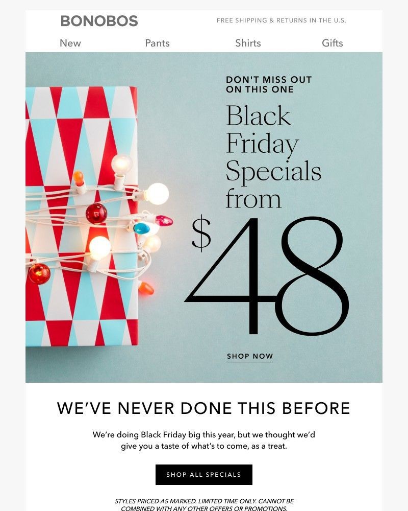 Screenshot of email with subject /media/emails/we-never-do-this-black-friday-specials-from-48-b400cc-cropped-cb62462d.jpg