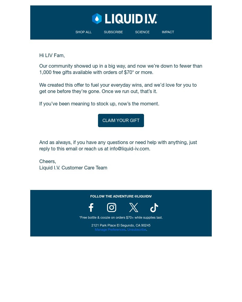 Screenshot of email with subject /media/emails/we-only-have-1000-free-gifts-left-8ef45d-cropped-d0698c7c.jpg