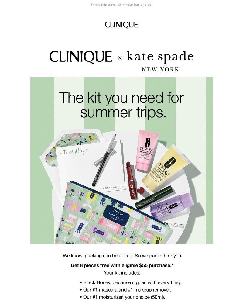 Screenshot of email with subject /media/emails/we-packed-for-you-free-clinique-x-kate-spade-new-york-kit-with-55-purchase-0d3070_s7MzimR.jpg