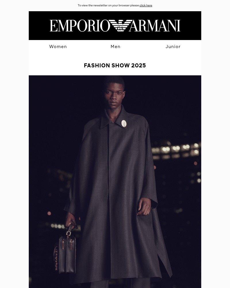 Screenshot of email with subject /media/emails/wear-the-looks-of-the-fw25-fashion-show-a7e0af-cropped-59998b95.jpg