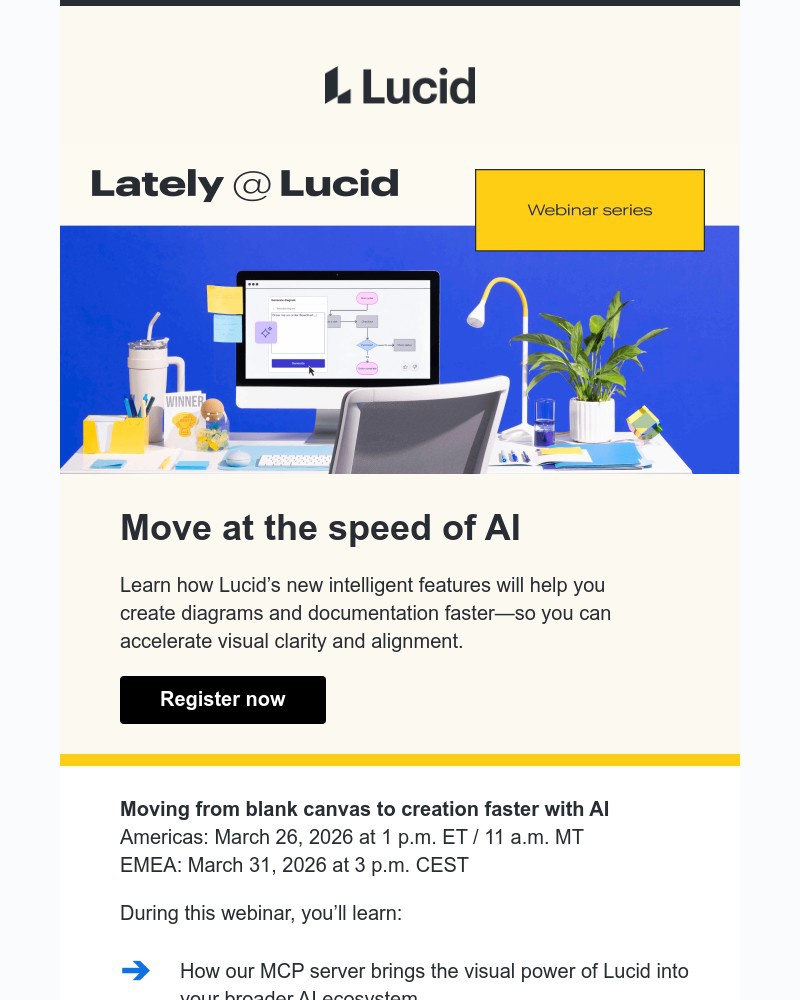Screenshot of email sent to a Lucidchart Trial user