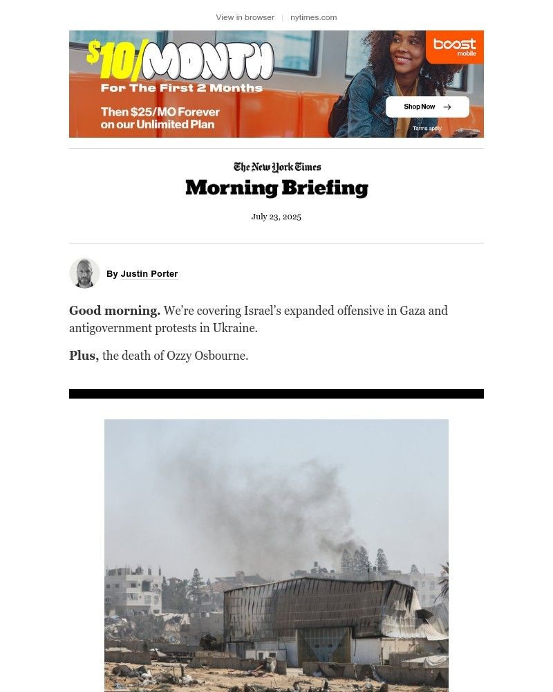 Screenshot of email with subject /media/emails/wednesday-briefing-israel-expands-gaza-offensive-1017ab-cropped-91be1e68.jpg