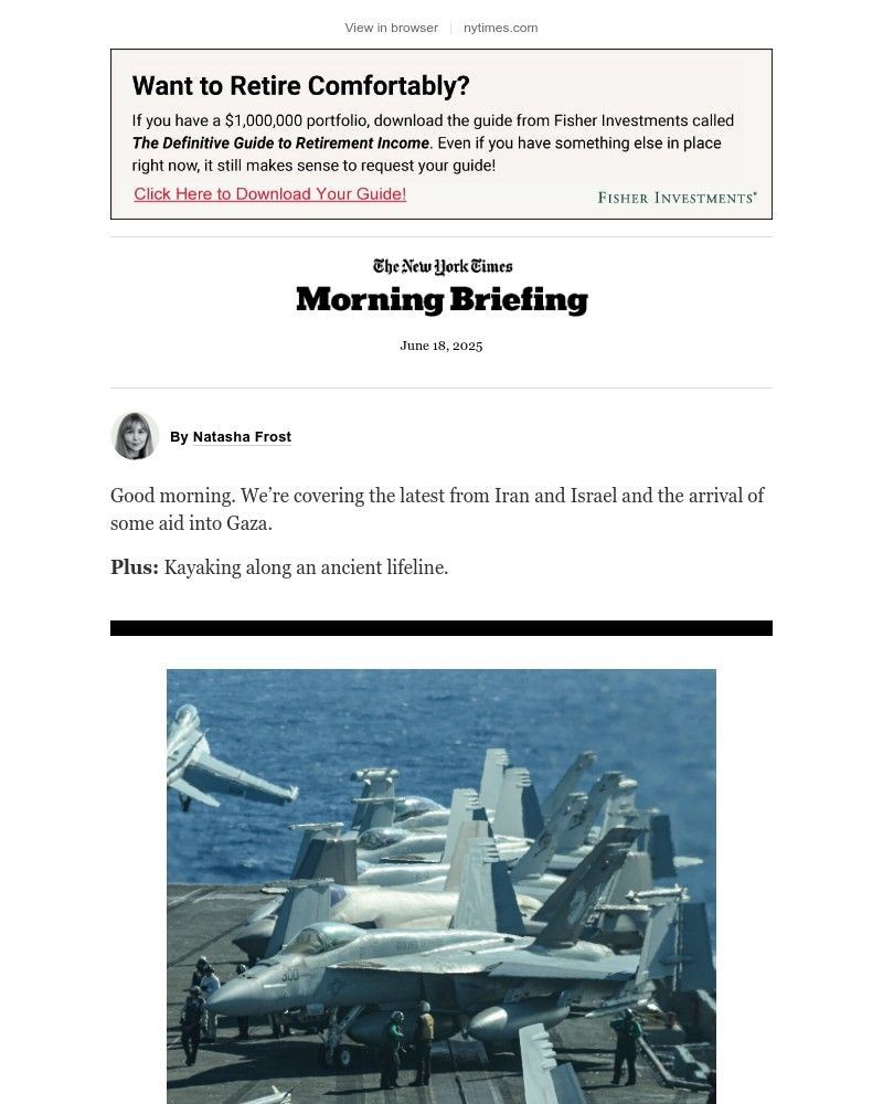 Screenshot of email with subject /media/emails/wednesday-briefing-trump-called-for-irans-surrender-6bf46b-cropped-df80ca12.jpg