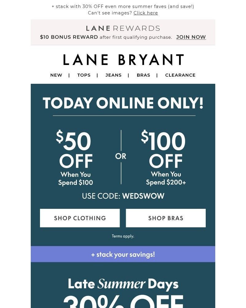 Screenshot of email with subject /media/emails/weds-wow-50-off-100-today-only-ce2269-cropped-c99d9fb7.jpg