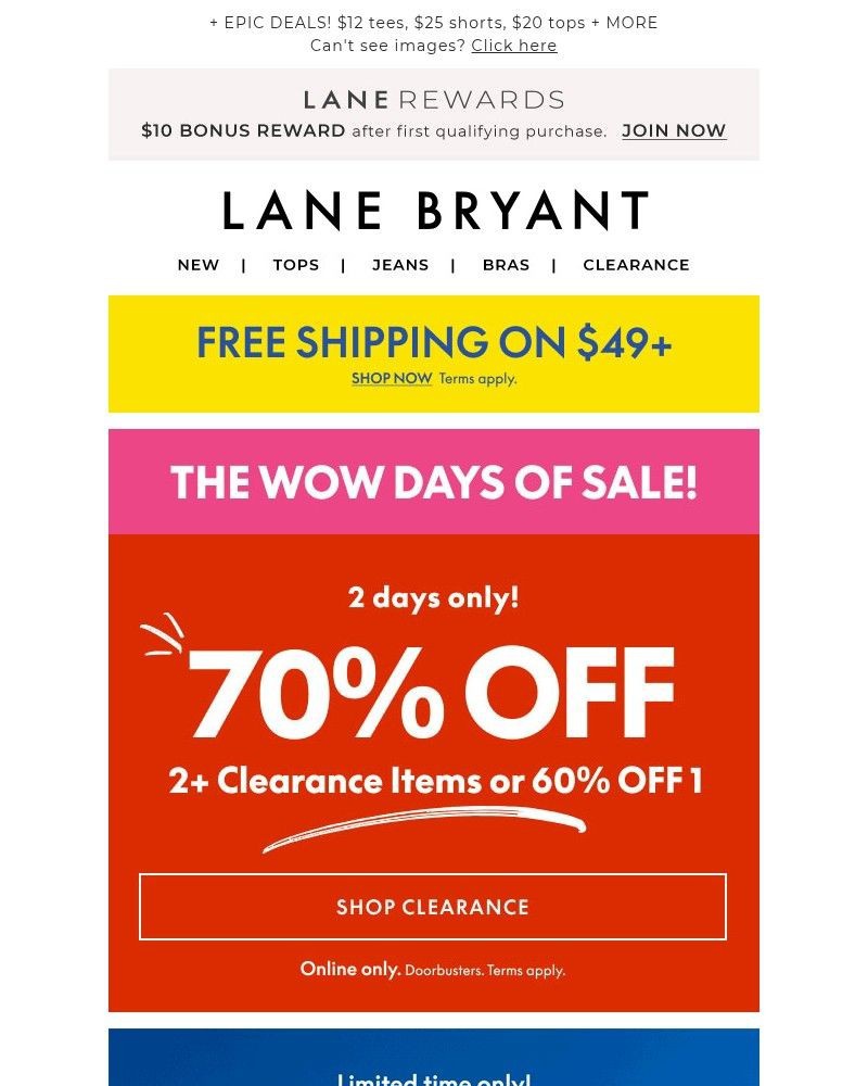 Screenshot of email with subject /media/emails/weds-wow-70-off-2-clearance-items-is-on-47a2d3-cropped-9b11299b.jpg