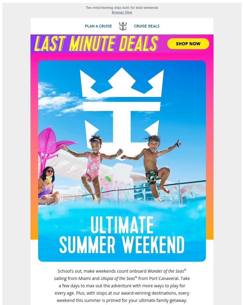 Screenshot of email with subject /media/emails/weekend-cruises-that-make-summer-shine-3e1701-cropped-bcf14b38.jpg