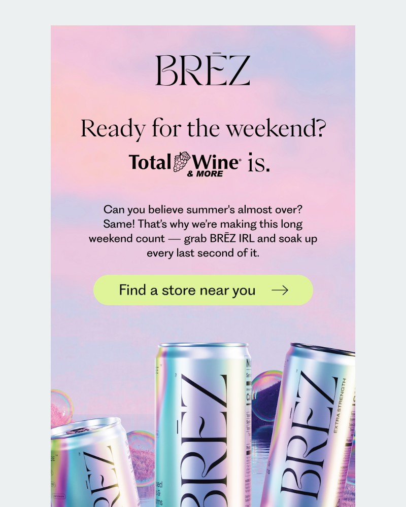 Screenshot of email with subject /media/emails/weekend-forecast-100-vibes-0-regrets-6d1e87-cropped-9d6a4368.jpg