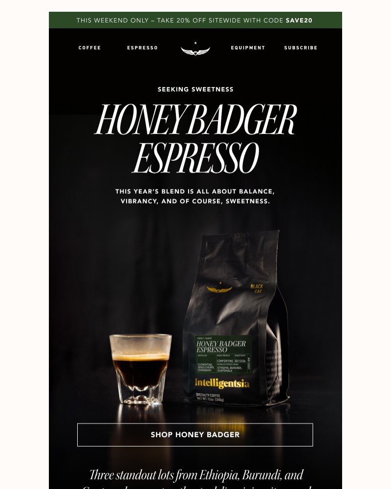 Screenshot of email with subject /media/emails/welcome-back-honey-badger-espresso-3dcc73-cropped-15de2979.jpg