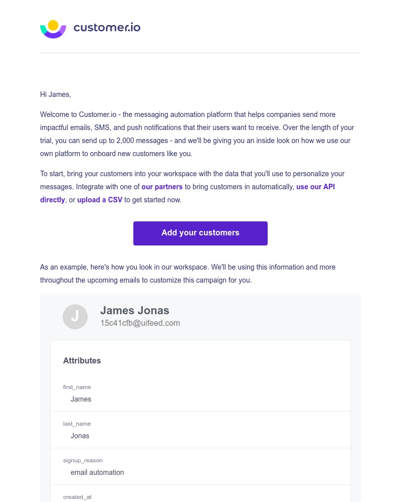 Screenshot of email with subject /media/emails/welcome-to-customerio-d3ea6f-cropped-6bb57a0d.jpg