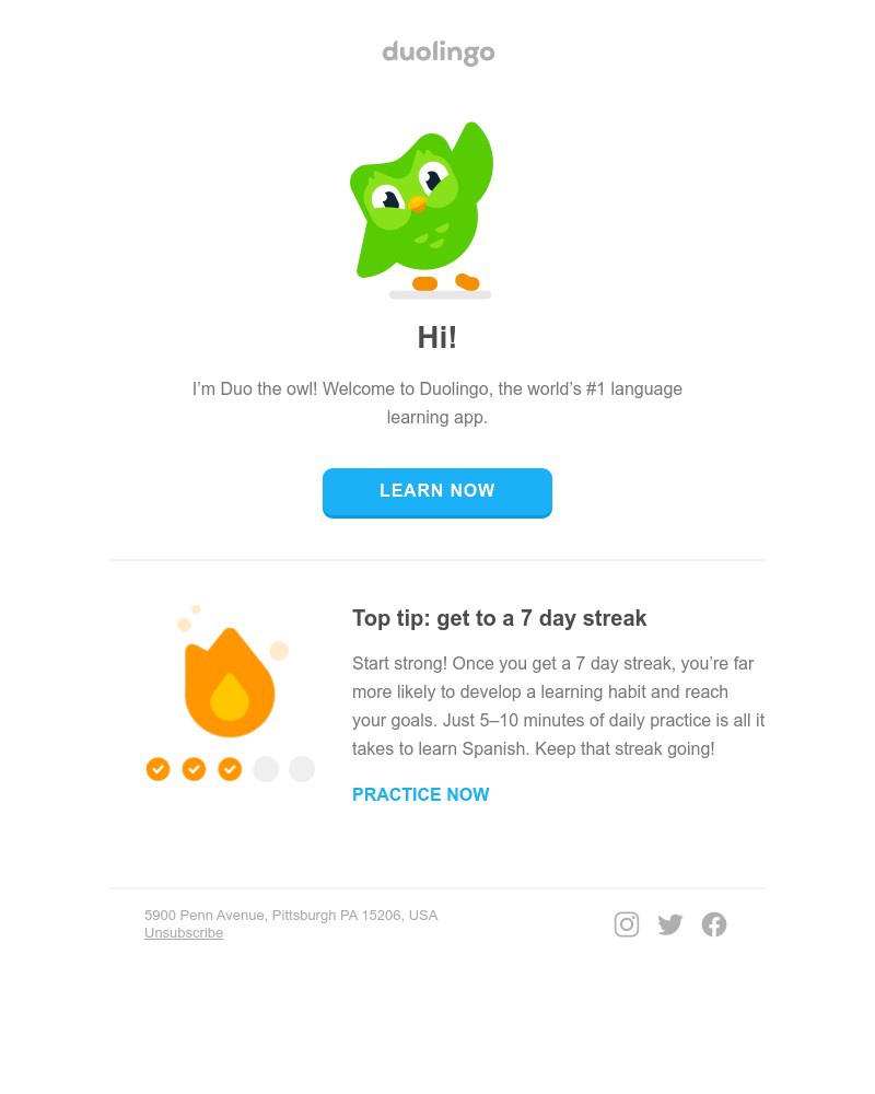Screenshot of email with subject /media/emails/welcome-to-duolingo-our-top-tip-to-get-you-started-2d3957-cropped-07ef5673.jpg