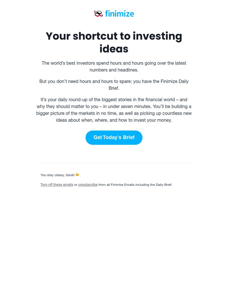 Screenshot of email with subject /media/emails/welcome-to-finimize-premium-4a701c-cropped-db637b33.jpg