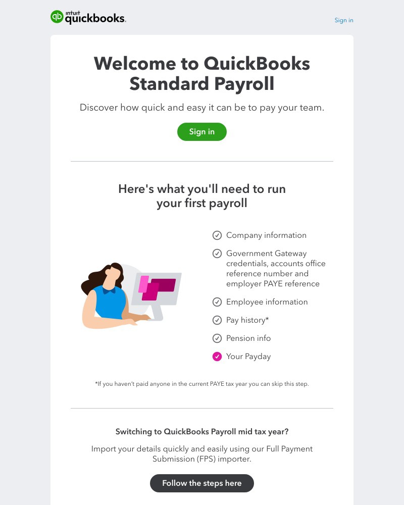 Screenshot of email with subject /media/emails/welcome-to-quickbooks-standard-payroll-next-steps-b247ab-cropped-6a350200.jpg