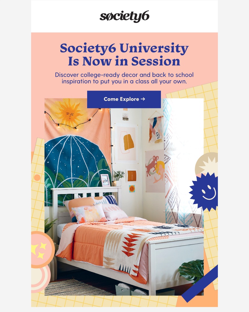 Screenshot of email with subject /media/emails/welcome-to-society6-university-back-to-school-inspo-cropped-f501a7d3.jpg