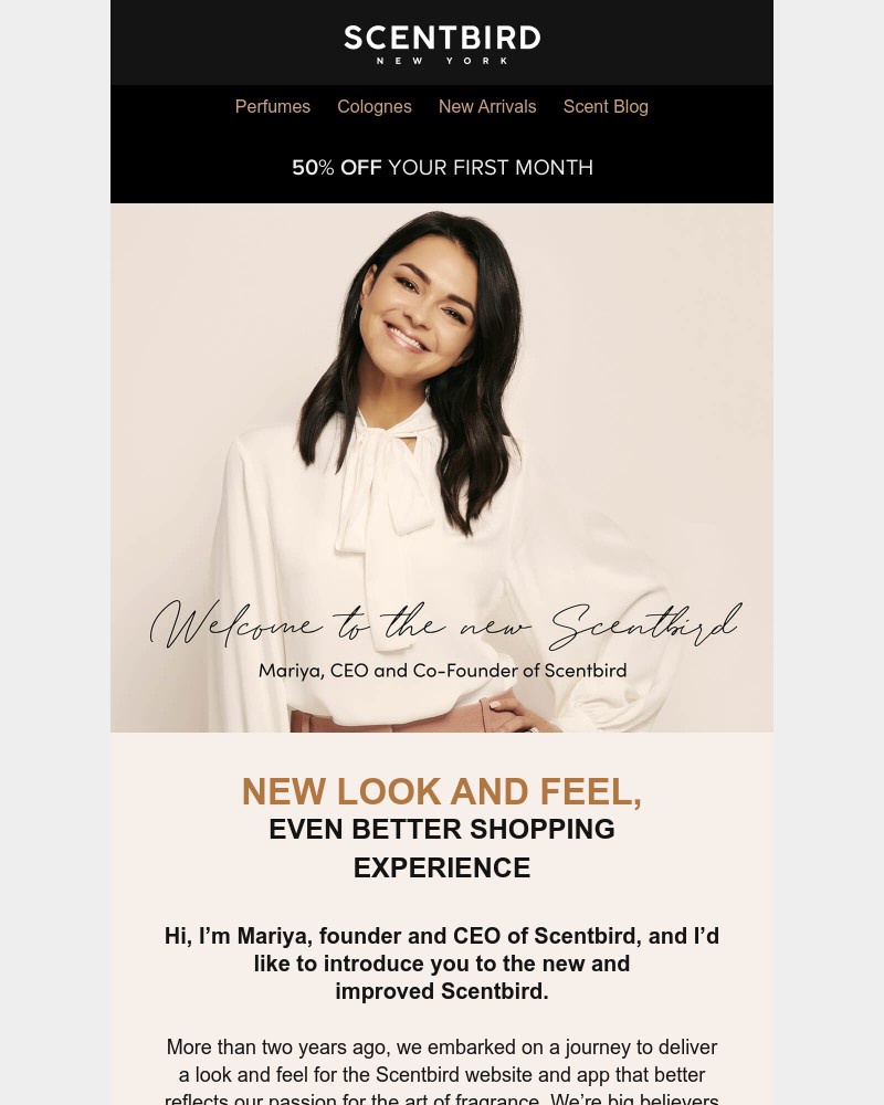 Screenshot of email with subject /media/emails/welcome-to-the-new-and-improved-scentbird-25ae86-cropped-5475f489.jpg