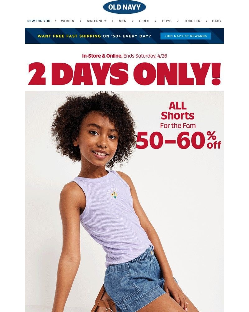 Screenshot of email with subject /media/emails/were-giving-you-50-60-off-all-shorts-for-the-fam-just-in-time-for-summer-16e0fa-c_VqA5iYZ.jpg