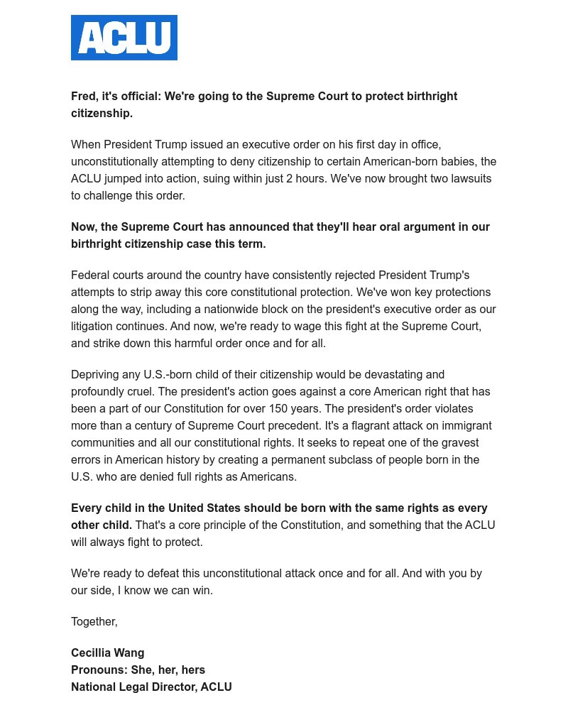 Screenshot of email with subject /media/emails/were-going-to-scotus-to-defend-birthright-citizenship-3c2fa3-cropped-c2d157f7.jpg
