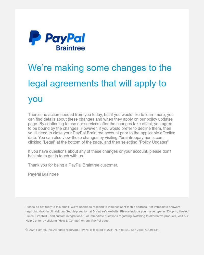 Screenshot of email with subject /media/emails/were-making-some-changes-to-our-paypal-braintree-legal-agreements-eb200c-cropped-863dd8da.jpg