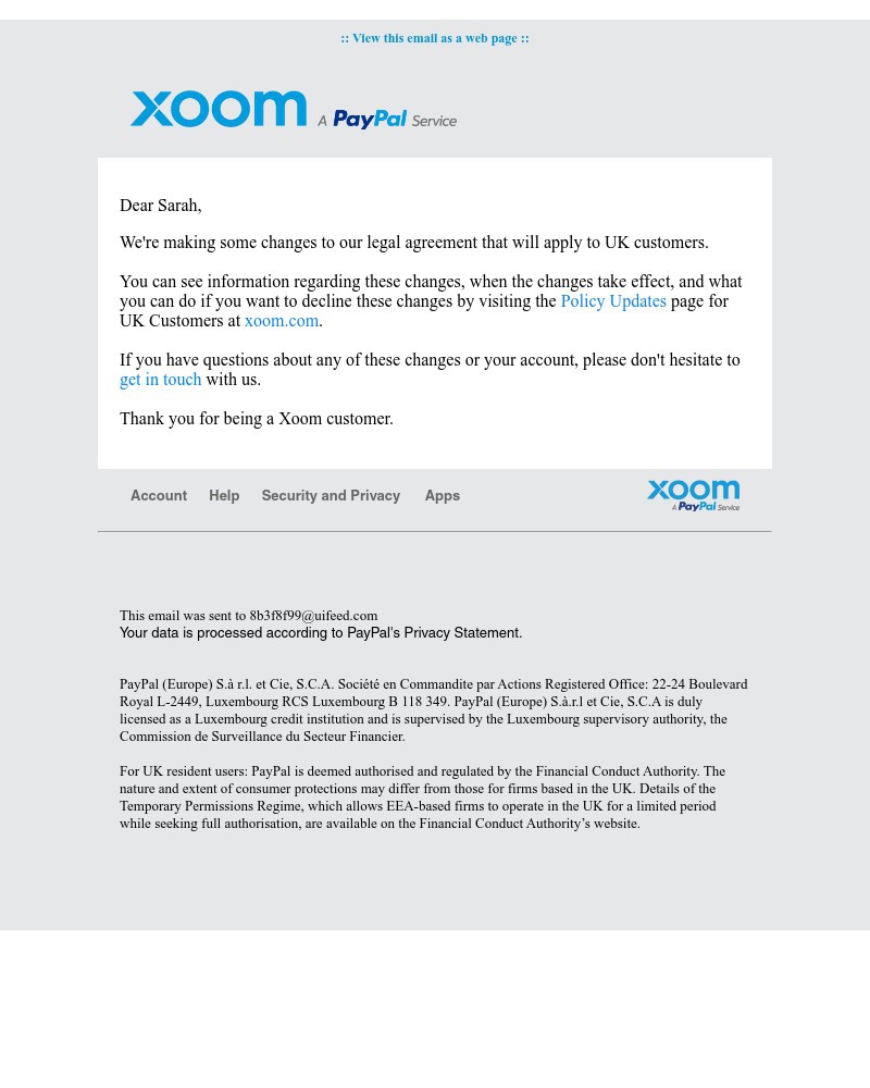 Screenshot of email with subject /media/emails/were-making-some-changes-to-our-xoom-legal-agreement-176a57-cropped-51008aea.jpg