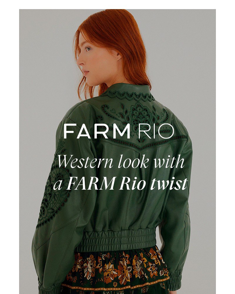 Screenshot of email sent to a Farm Rio Newsletter subscriber