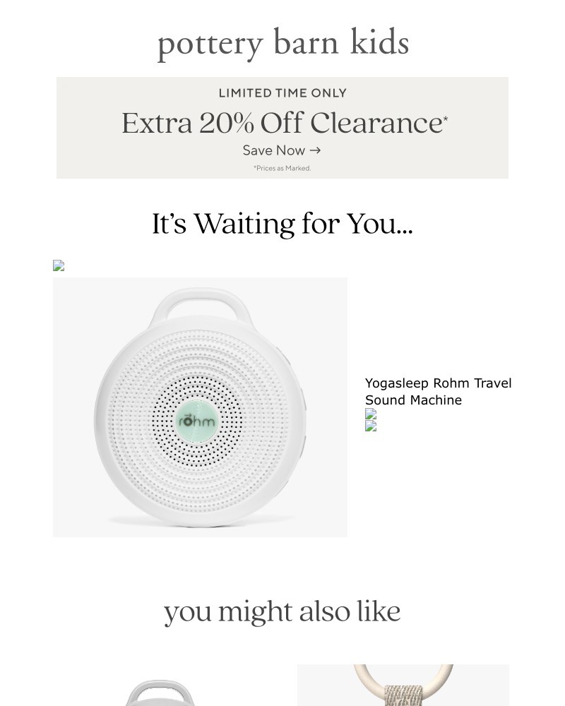 Screenshot of email with subject /media/emails/weve-got-something-calling-your-name-extra-20-off-clearance-557d92-cropped-e4df8b43.jpg
