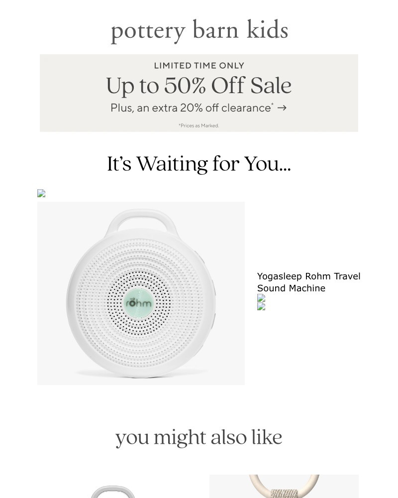 Screenshot of email with subject /media/emails/weve-got-something-calling-your-name-extra-20-off-clearance-936784-cropped-71a16ce1.jpg