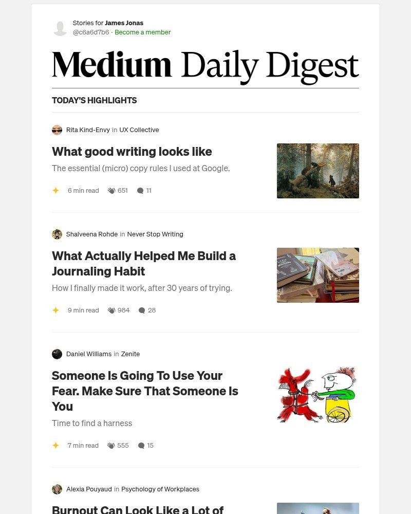 Screenshot of email with subject /media/emails/what-good-writing-looks-like-rita-kind-envy-in-ux-collective-9ea21e-cropped-947bd676.jpg