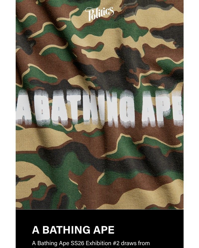 Screenshot of email sent to a Sneaker Politics Newsletter subscriber