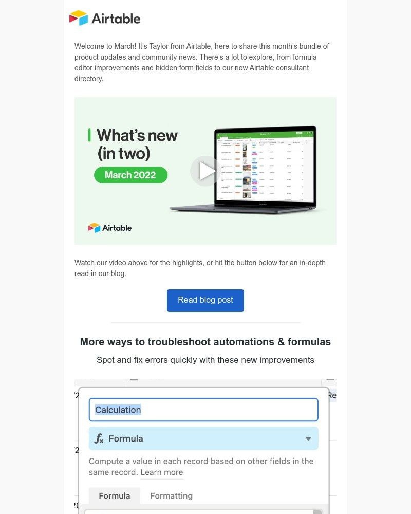 Screenshot of email with subject /media/emails/whats-new-in-airtable-march-2022-0e6a48-cropped-6ae2e43b.jpg