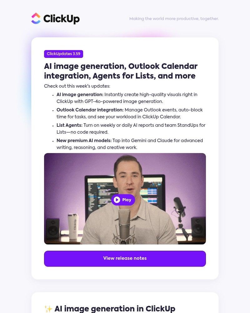 Screenshot of email with subject /media/emails/whats-new-in-clickup-ai-images-outlook-calendar-integration-list-agents-and-more-_YmmkNGa.jpg