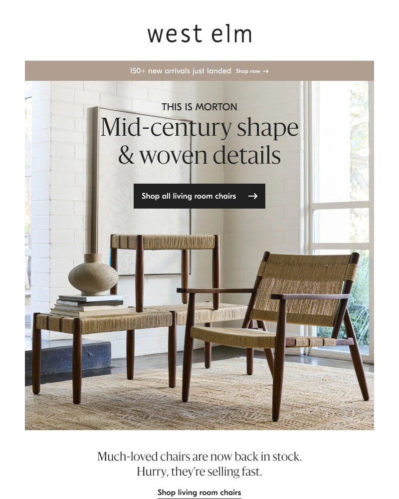 Screenshot of email with subject /media/emails/whats-new-mid-century-woven-chairs-343117-cropped-1907bd36.jpg
