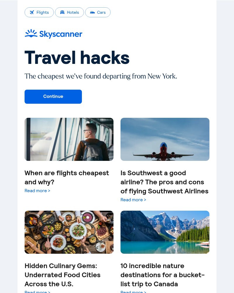 Screenshot of email with subject /media/emails/when-are-flights-cheapest-and-why-96e156-cropped-85beeff6.jpg