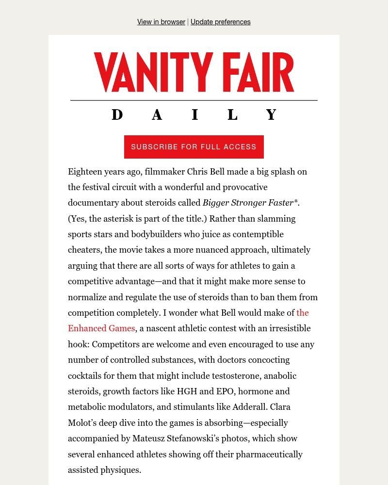 Screenshot of email with subject /media/emails/where-athletes-compete-on-steroidsand-more-88b249-cropped-d083e70f.jpg