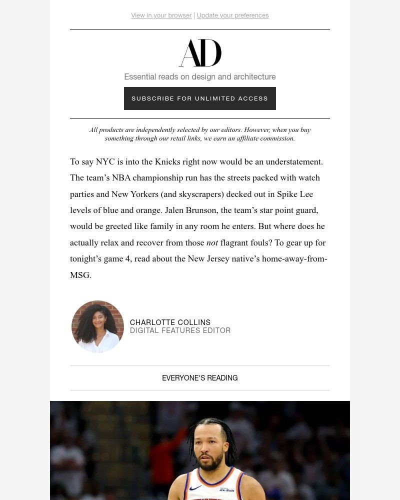 Screenshot of email with subject /media/emails/where-jalen-brunson-spends-his-time-off-court-f03a5e-cropped-d74020e2.jpg