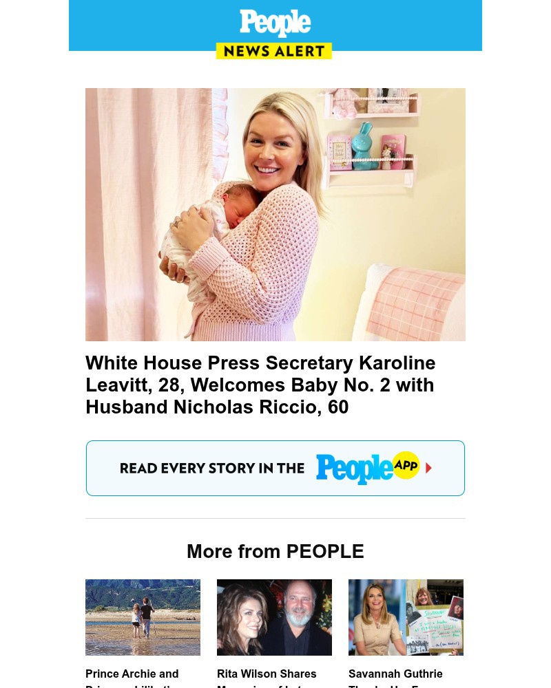 Screenshot of email with subject /media/emails/white-house-press-secretary-karoline-leavitt-28-welcomes-naby-no-2-with-husband-n_uRdTrXe.jpg