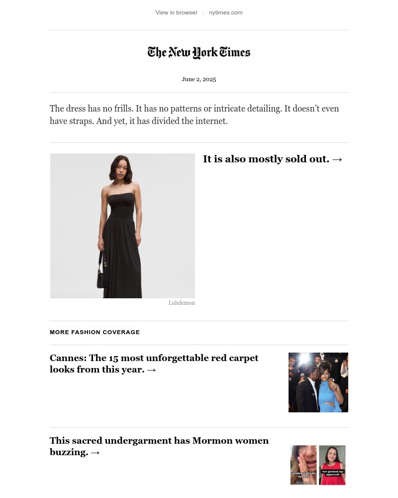 Screenshot of email with subject /media/emails/why-a-lululemon-dress-is-dividing-the-internet-2baeee-cropped-d50eafce.jpg