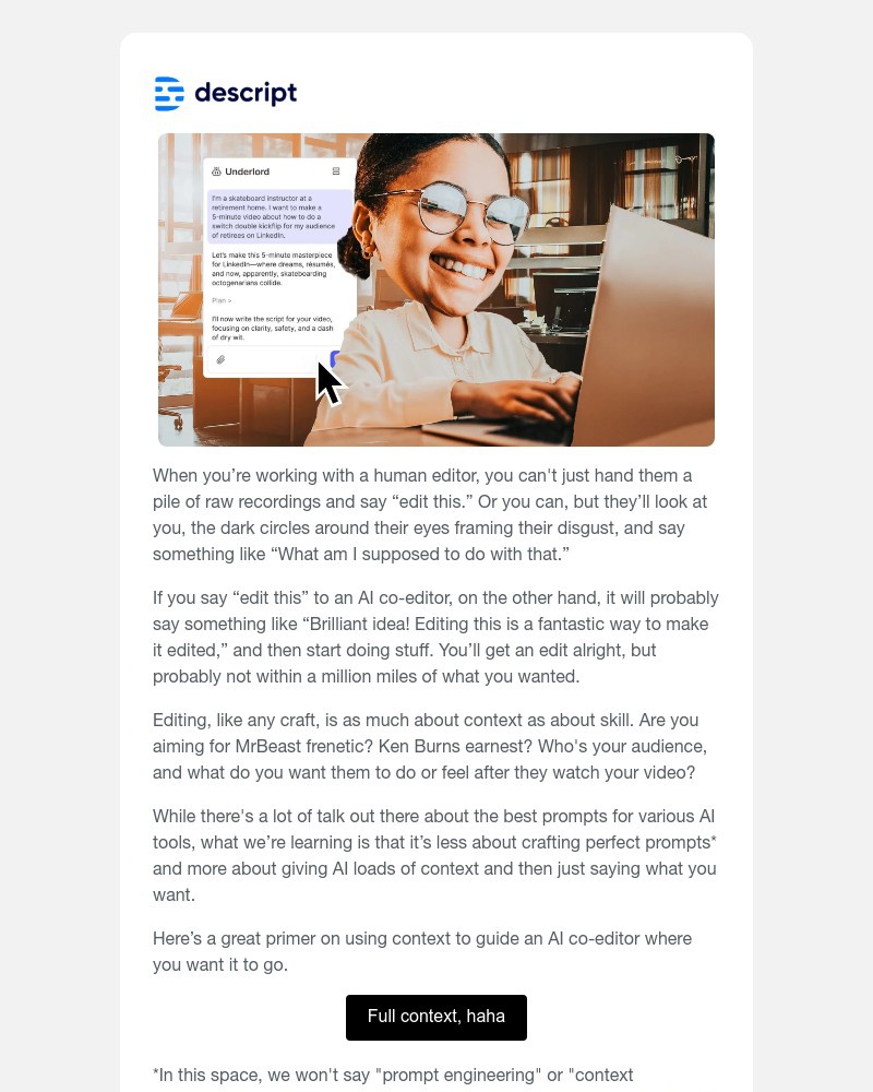 Screenshot of email with subject /media/emails/why-context-matters-more-than-perfect-prompts-a8ac13-cropped-a51d8241.jpg