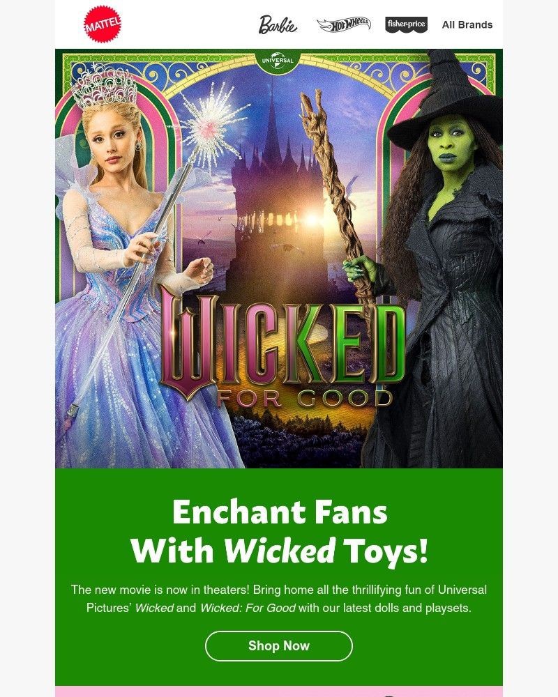 Screenshot of email with subject /media/emails/wicked-for-good-is-now-in-theaters-18af53-cropped-737b33a7.jpg