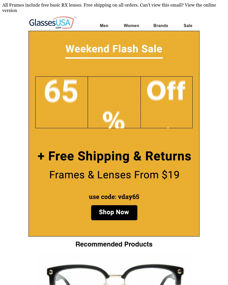 Screenshot of email with subject /media/emails/wild-weekend-savings-65-off-ends-very-soon-cropped-96fda55f.jpg