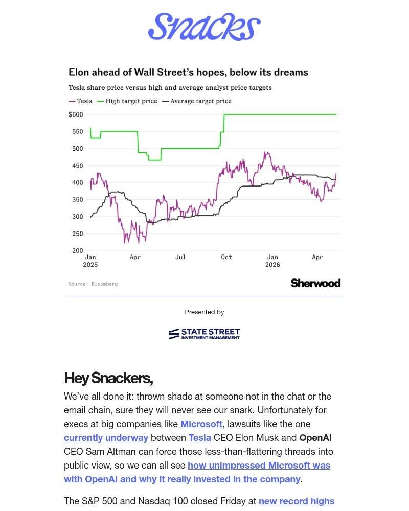 Screenshot of email sent to a Robinhood Registered user