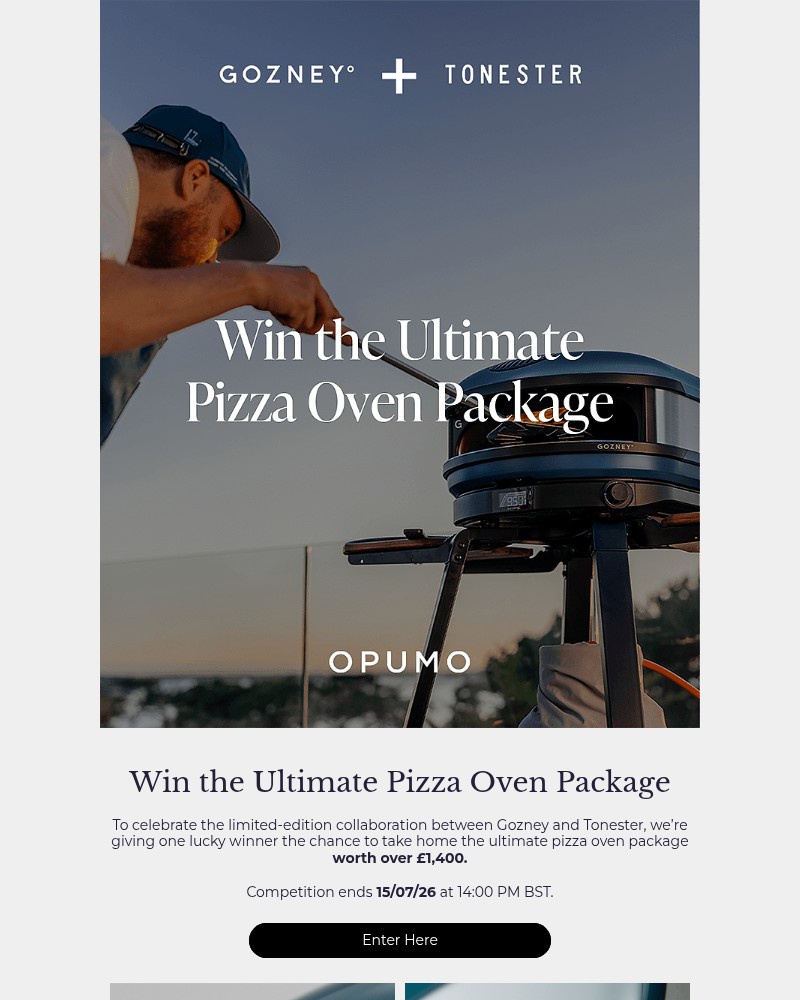 Screenshot of email sent to a Opumo Newsletter subscriber