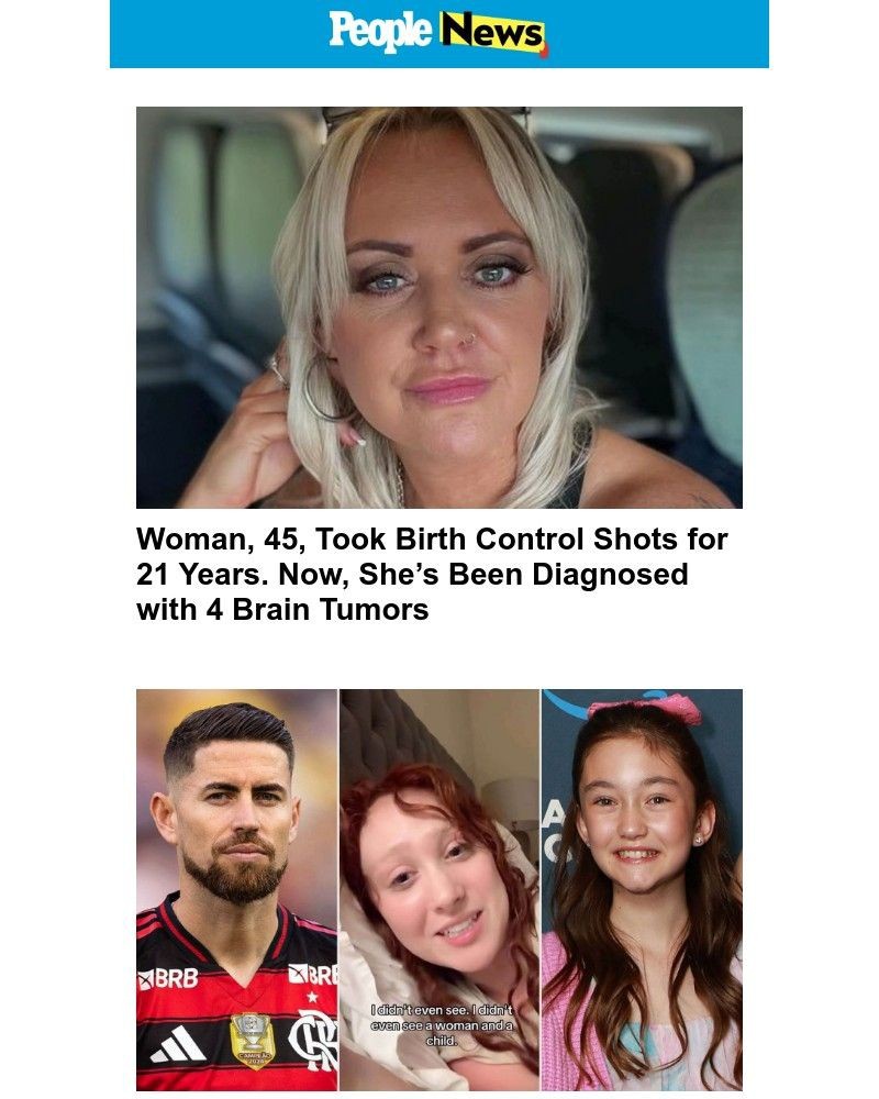 Screenshot of email sent to a People Newsletter subscriber