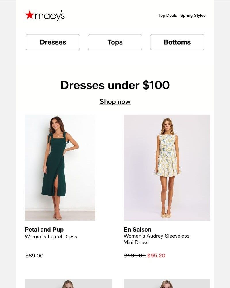 Screenshot of email with subject /media/emails/womens-styles-under-100-78bbad-cropped-4a9bf255.jpg