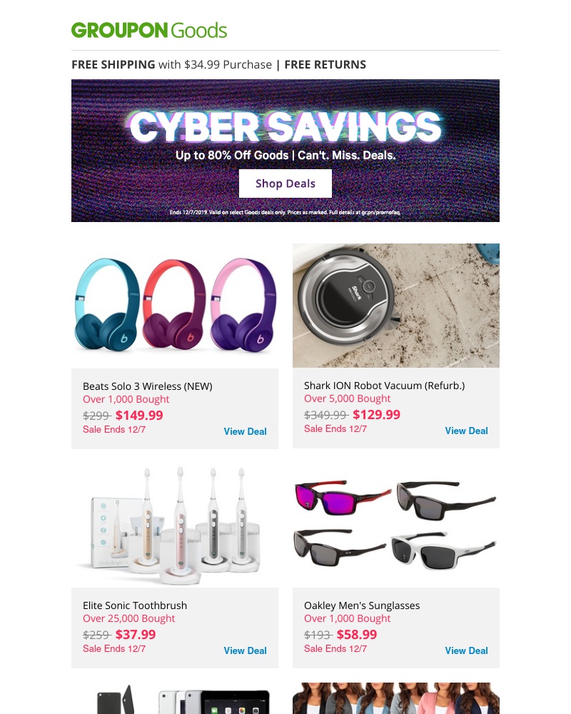 Screenshot of email with subject /media/emails/wow-cyber-savings-up-to-80-off-tech-gifts-apparel-more-cropped-70e8c743.jpg