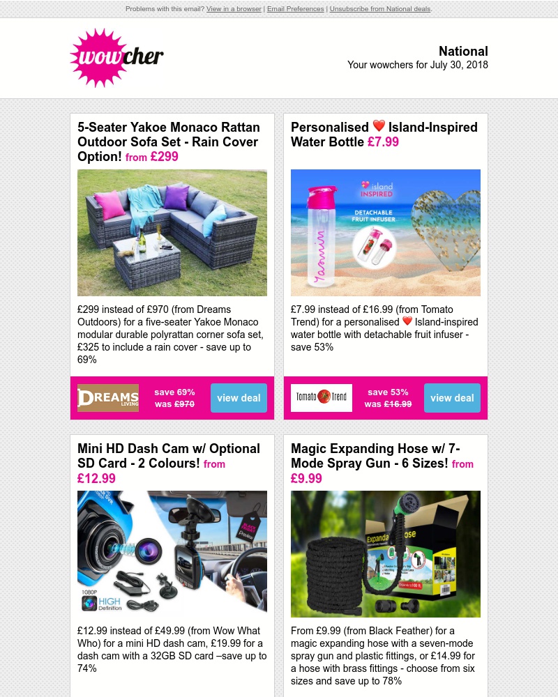Screenshot of email with subject /media/emails/wowchers-for-you-5-seat-rattan-corner-sofa-set-299-island-inspired-water-bottle-7_i30O2YJ.jpg