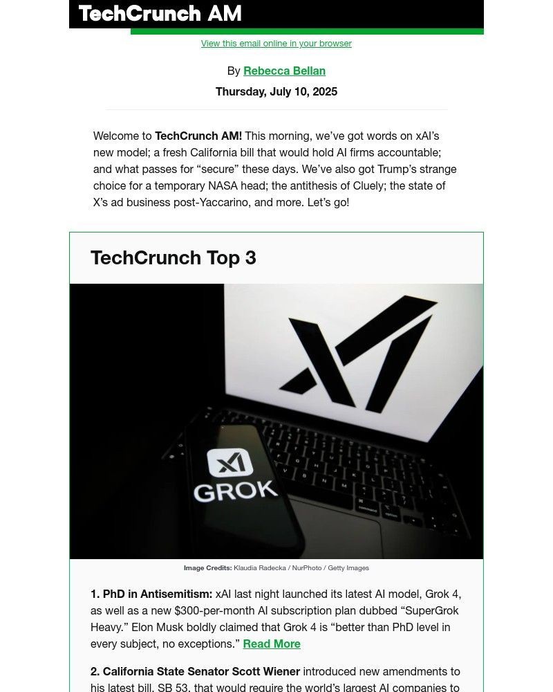Screenshot of email with subject /media/emails/xais-grok-4-promises-better-research-capabilities-b21004-cropped-594c1e21.jpg