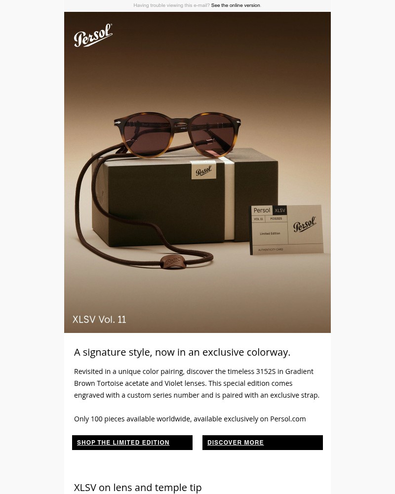 Screenshot of email with subject /media/emails/xlsv-vol-11-an-exclusive-with-only-100-pieces-available-online-c1a8f3-cropped-24df17c1.jpg