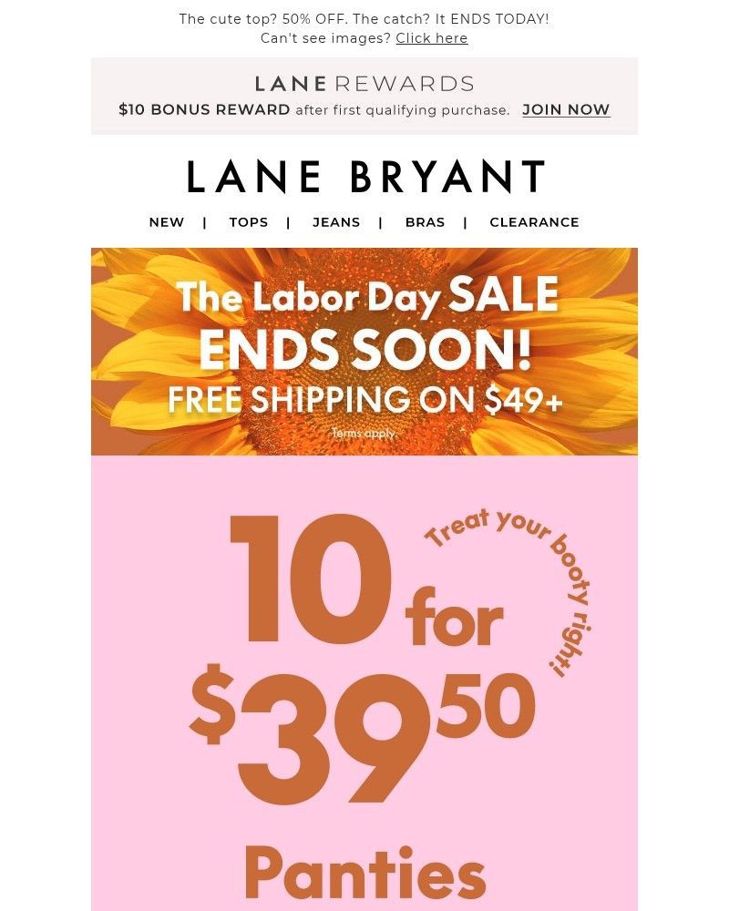 Screenshot of email with subject /media/emails/yes-10-for-39-panties-top-drawer-upgrade-a2b67a-cropped-2f1c001d.jpg