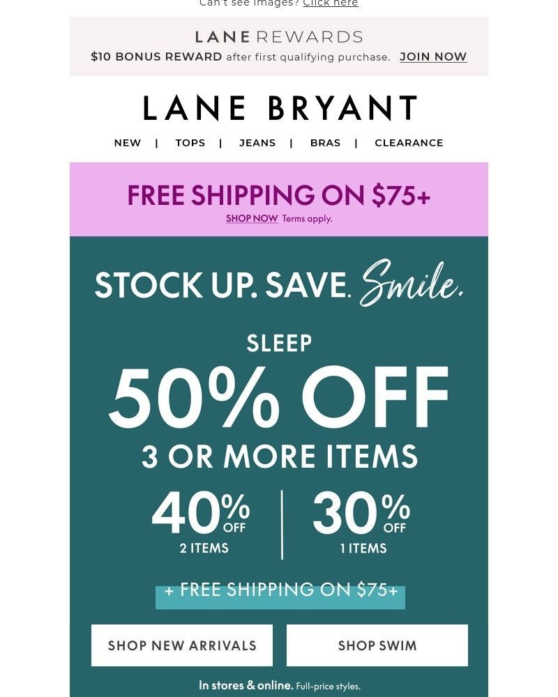 Screenshot of email with subject /media/emails/yes-50-off-3-or-more-items-4d3b9d-cropped-e36c7910.jpg