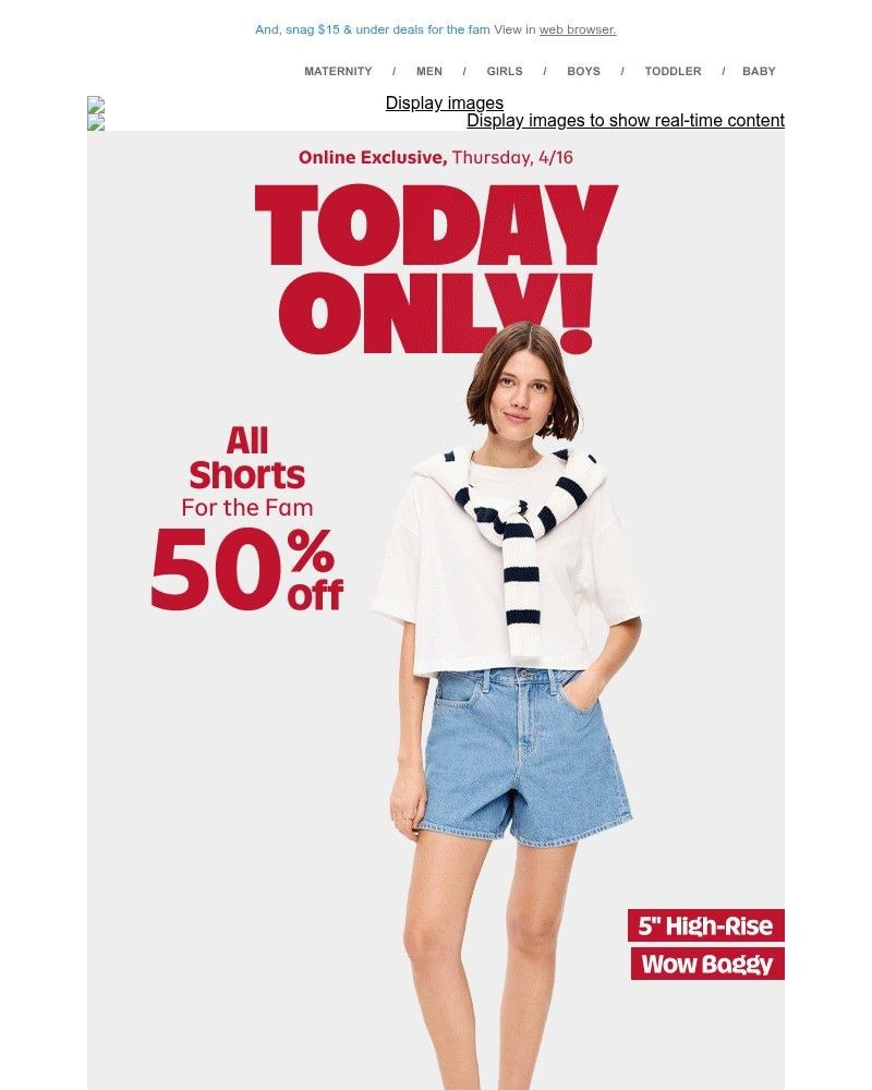 Screenshot of email with subject /media/emails/yes-its-official-50-off-all-shorts-today-only-5cb0bf-cropped-ba9edfd2.jpg